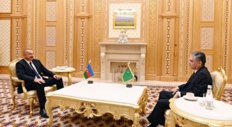 Ильхам Алиев встретился с Бердымухамедовым