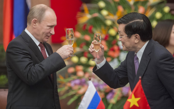 Путин и президент Вьетнама обсудили энергетику, в том числе проекты в сфере мирного атома