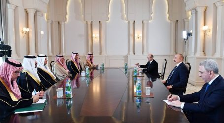 Ильхам Алиев принял делегацию во главе с министром энергетики Саудовской Аравии