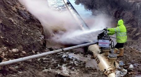 Hydro tests completed on 2/3 of the Greece-Bulgaria interconnector route