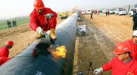 In July, Turkmenistan exported gas to China at $238 per thousand cubic meters