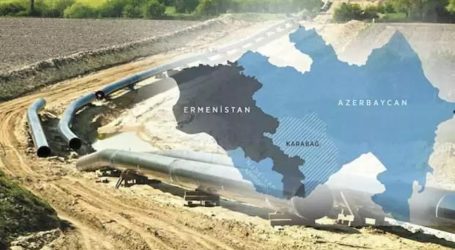 Laying the foundation of the Iqdir-Nakhchivan gas pipeline
