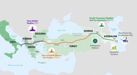 Италия в 2022г получит 7,4 млрд кубометров газа из Азербайджана