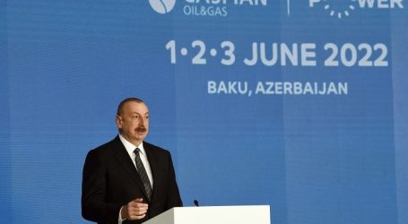 Əliyev: “Azərbaycan 2022-ci ildə 24 milyard kubmetr qaz ixrac edəcək”