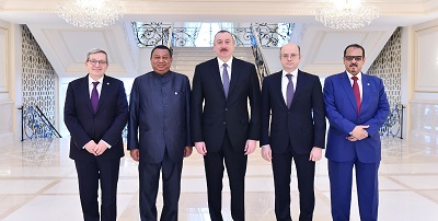 Prezident İlham Əliyev OPEC-in baş katibi ilə görüşüb