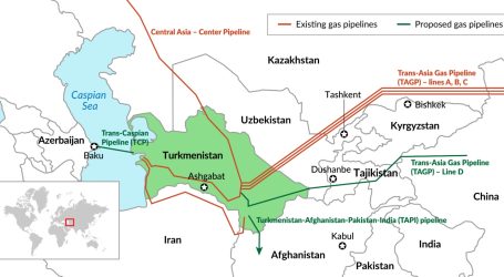 Ambassador: Russia imported 5 bcm of gas from Turkmenistan in 2022