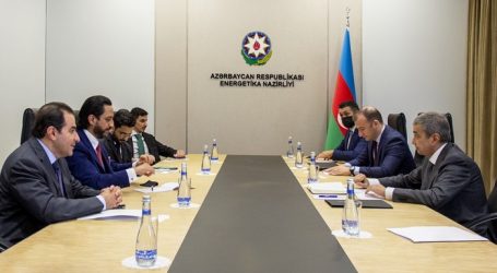 Azerbaijan`s Energy Minister meets with Saudi official