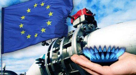 Потребление газа в Европе  в январе снизилось на 19%
