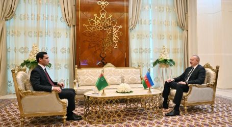 Главы Туркмении и Азербайджана обсудили освоение месторождения на Каспии
