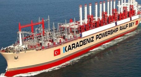 Турция поставит в Украину плавучие электростанции