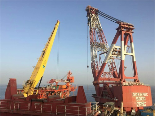 1st Offshore Platform of SP22-24 to be installed
