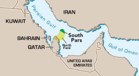 Добыча газа на месторождении Южный Парс в Иране выросла на 14 млн кубометров