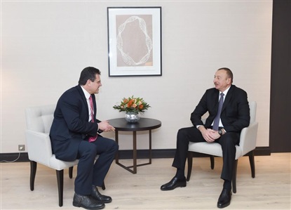 Shefcovic to Meet with Ilham Aliyev in Davos