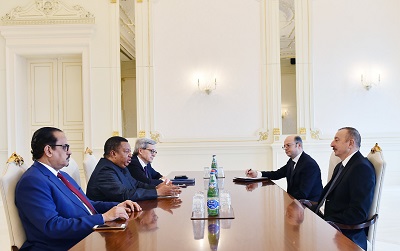 President of Azerbaijan receives head of OPEC