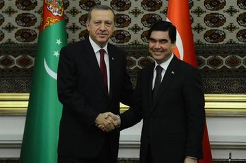 Erdogan invited Turkmen president to open TANAP gas pipeline