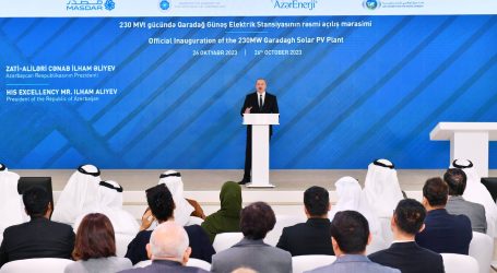 Алиев: Азербайджан реализует госпрограмму по усилению национальной энергосистемы