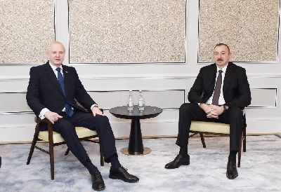 Ильхам Алиев встретился с директором ВР