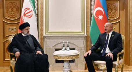 Azərbaycan və İran prezidentləri Aşxabadda görüşüb