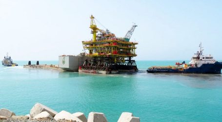 PETRONAS спустила на воду нефтедобывающую платформу в Каспийском море