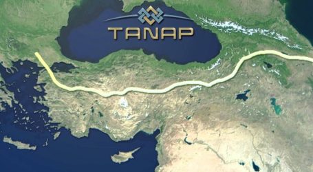 Ötən il TANAP-la 2,8 mlrd. kubmetr qaz nəql edilib