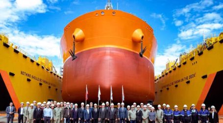 «Звезда» спустила на воду второй мощный танкер нового поколения