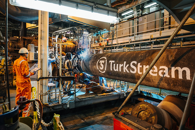Nearshore works for TurkStream start