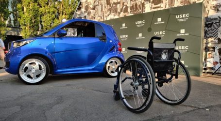 В Украине разработали электромобиль для людей с инвалидностью
